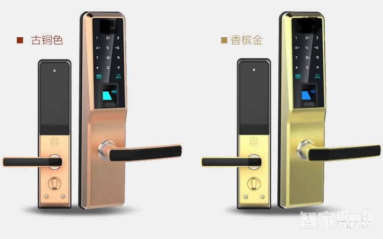 鑫煌潮智能鎖 指紋密碼鎖三種開(kāi)門方式