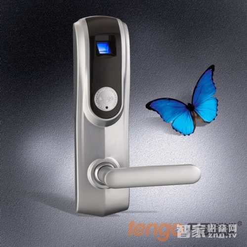 天固家用指紋鎖 防盜門合金材質(zhì)智能鎖