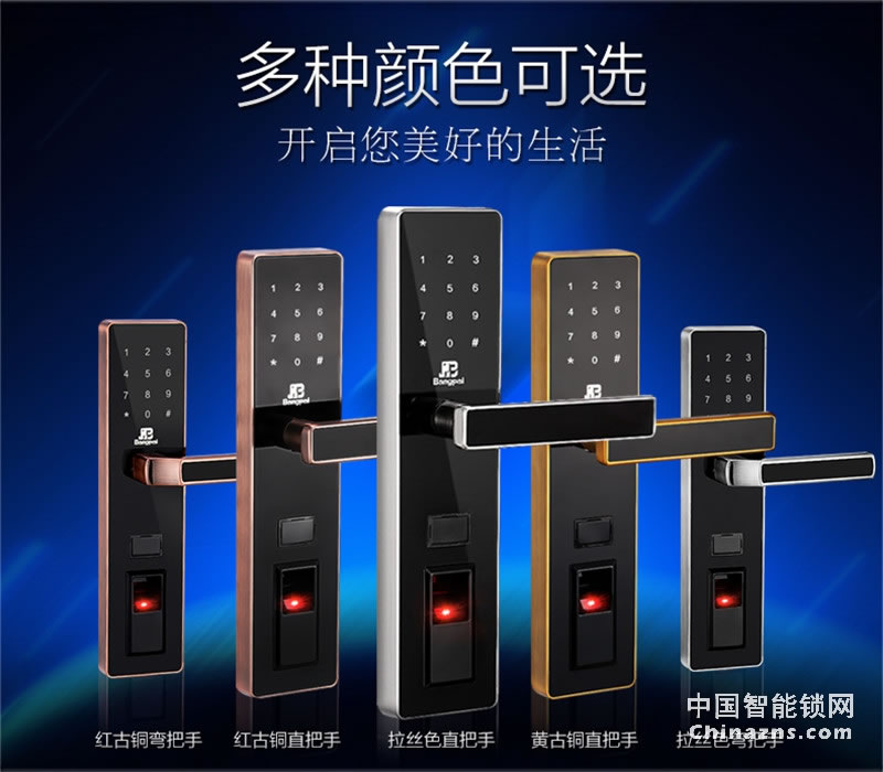 邦派指紋密碼大門鎖 智能門鎖A9