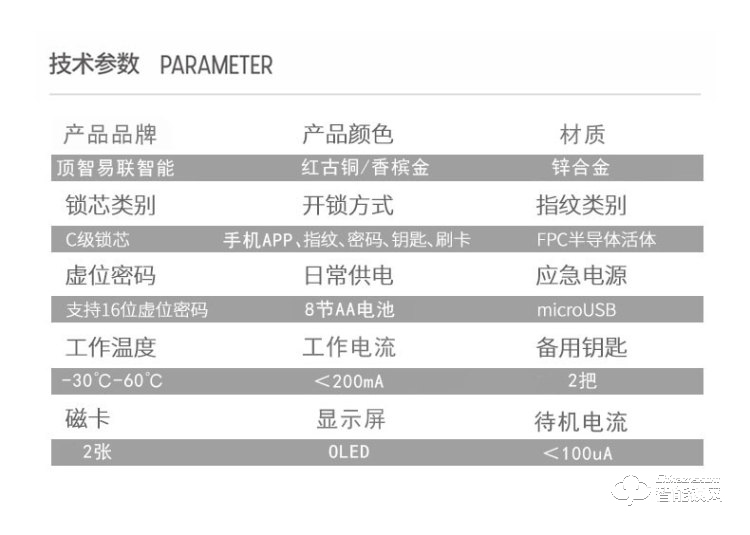 上品易聯(lián)智能鎖 YSH1智能指紋密碼鎖
