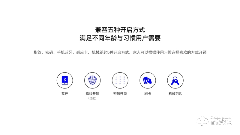 樂開智能鎖 D31系列指紋密碼工程鎖