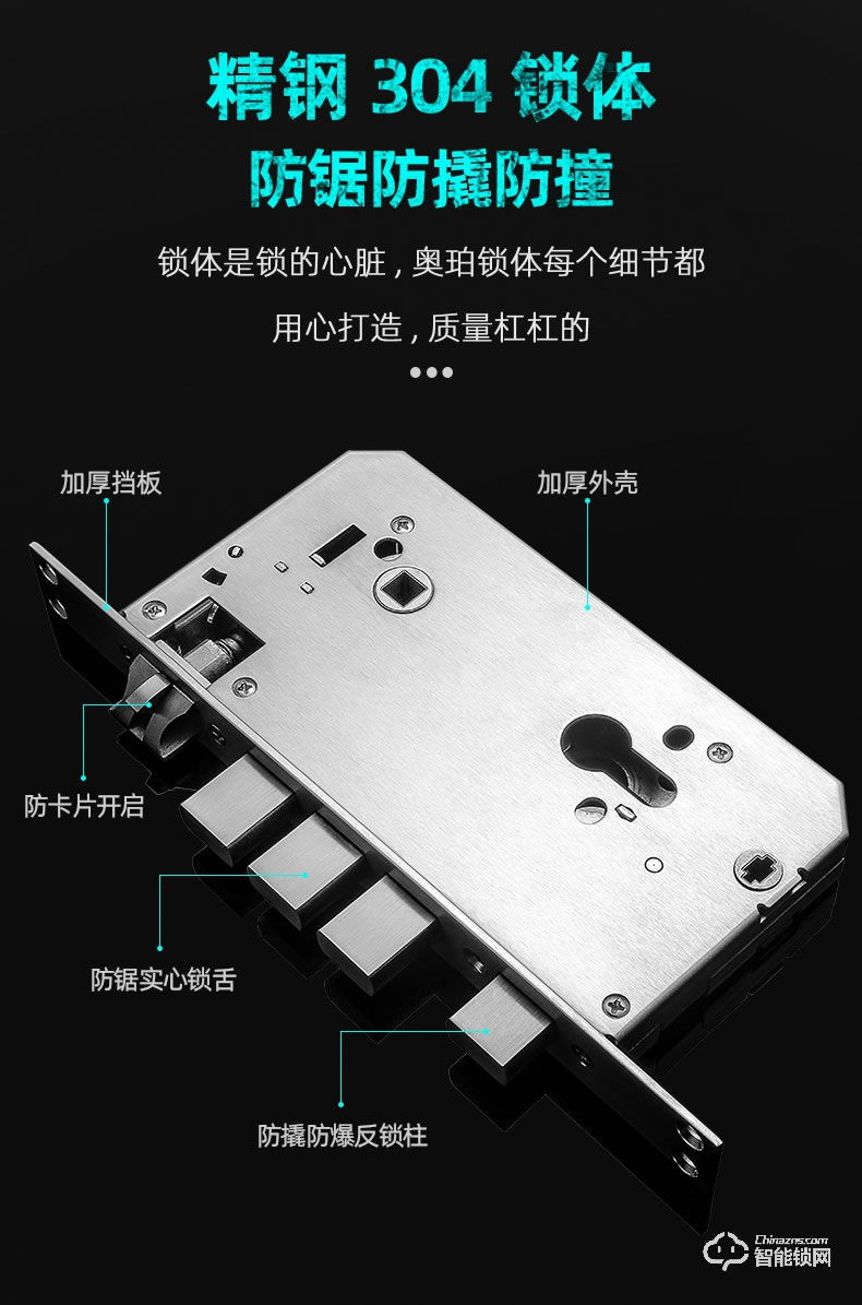 奧珀智能鎖 A6全自動(dòng)指紋鎖防盜門鎖