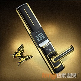 天固語音提示智能鎖 防撬報(bào)警