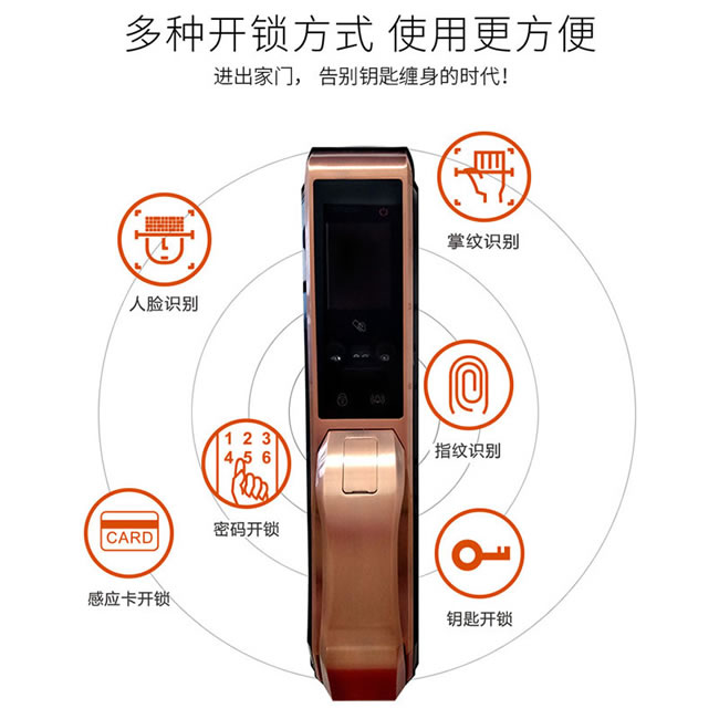 安爾發(fā)智能鎖 家用指紋鎖密碼鎖刷卡鎖A700