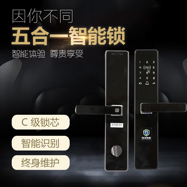 駿奇智能鎖 JQ185家用全自動(dòng)房門鎖